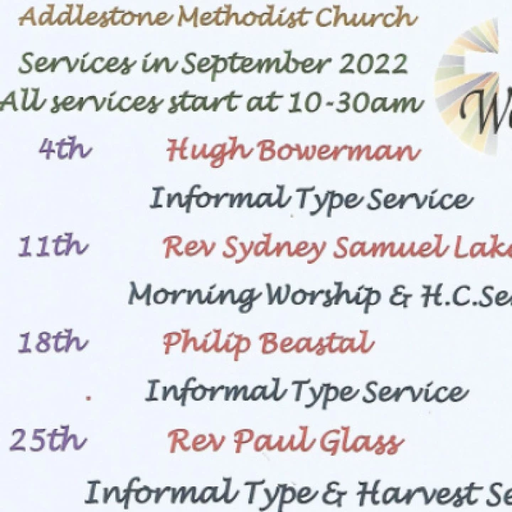 Services in September 2022 – informal note