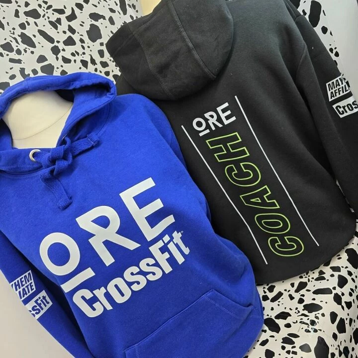 Ore Crossfit Uniform Heavyweight Hoodie With Dtf P
