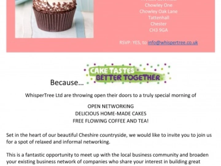 Whipser Tree MacMillan Networking Event