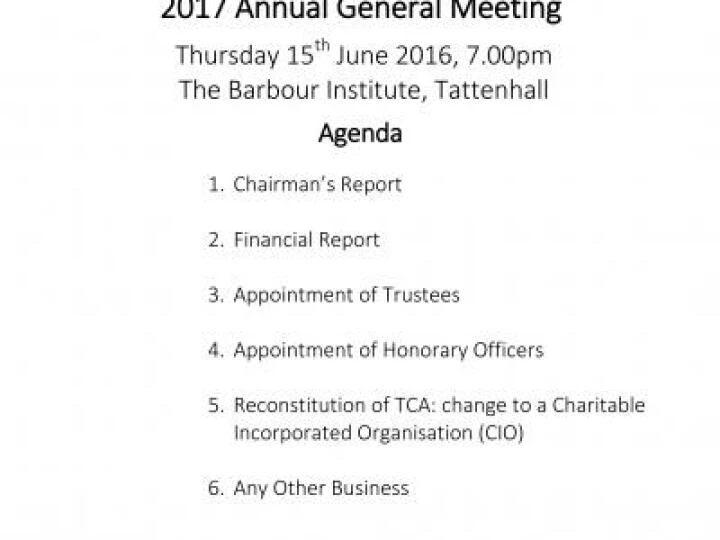 Tca Agm Agenda 150617