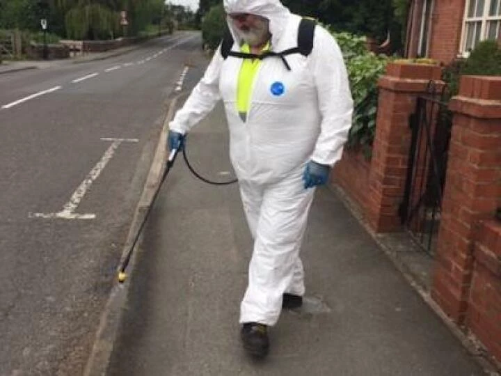 street spraying