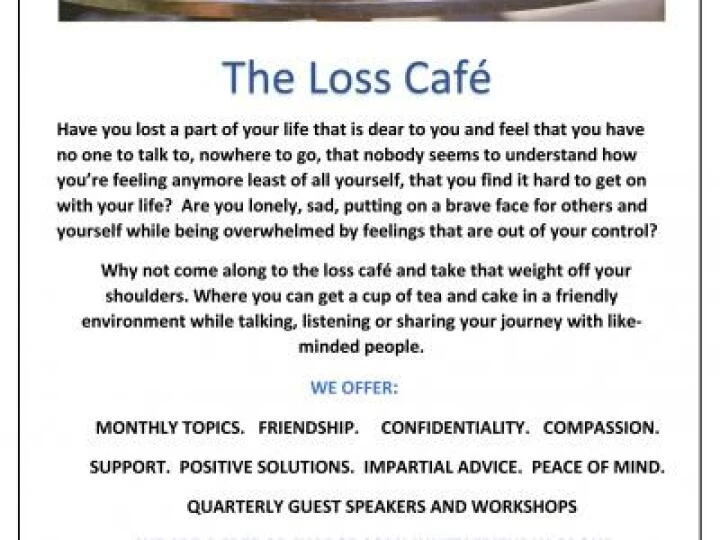 Loss Cafe Flyer