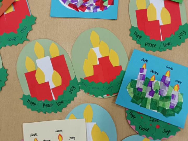 Hi Ten Advent Cards