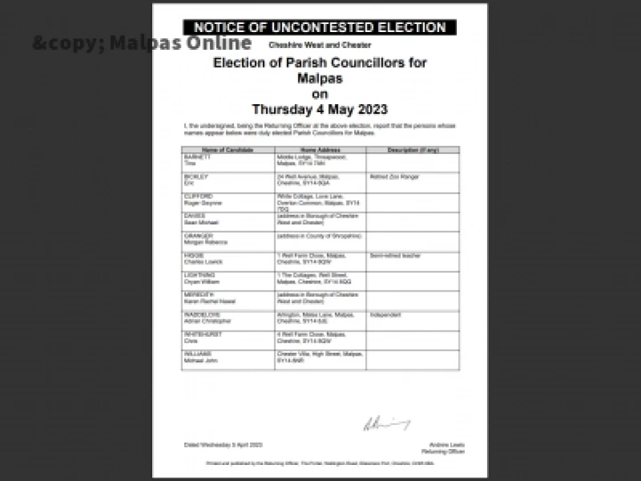 MPC Election Notice 16 03 23