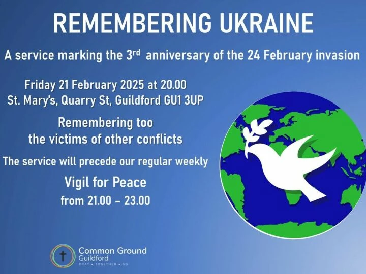 Ukraine Anniversary Poster 2025