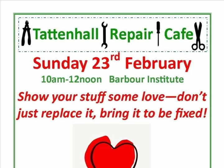 Tattenhall Repair Cafe Feb