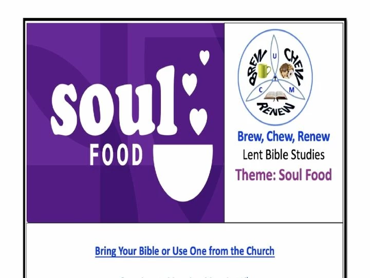 Brew, Chew, Renew Lent 2025