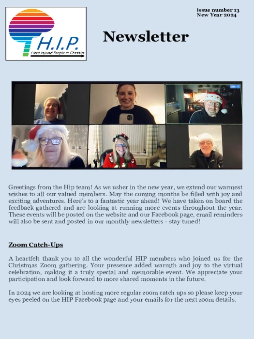 Newsletter Issue 14 New Year 2024