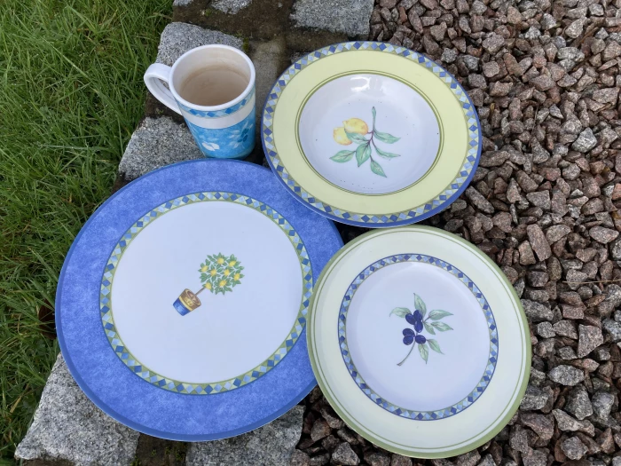 Melamine plate/ bowl set – Items for sale -Published