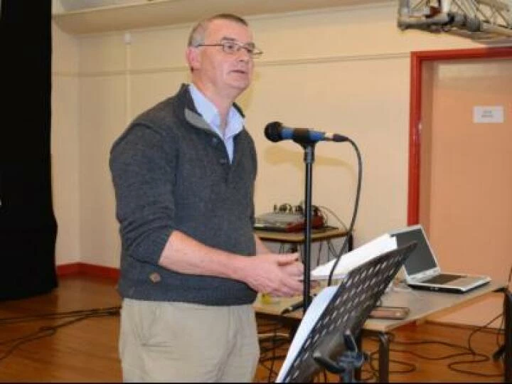 Nick Read speaking