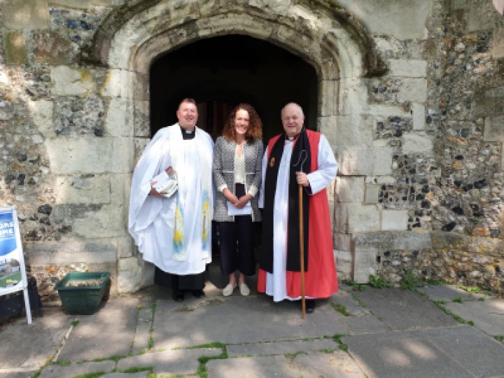 Commissioning of Anna Chaplain