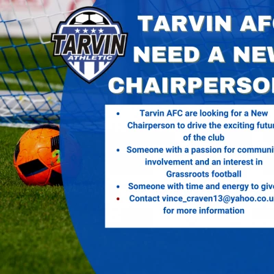 Tarvin Afc New Chaiperson