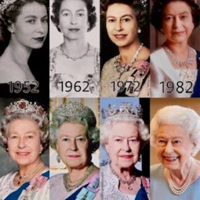 Queen through the ages