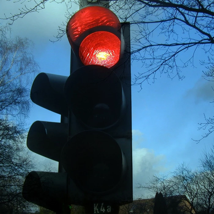 Traffic light, red, stop
