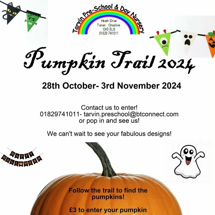 Tarvin Pre-school Pumpkin Trail 24