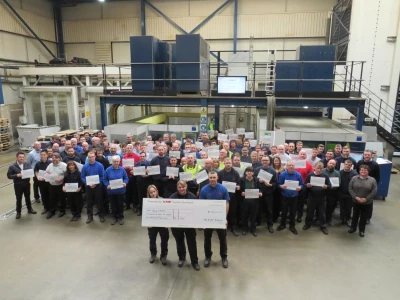 KMF's precision sheet metal fabrication facility implement £600K cost savings.