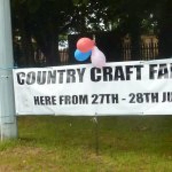 Country Craft Fair Banner at The Emporium