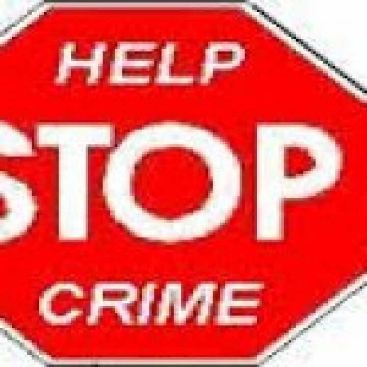 crime sign