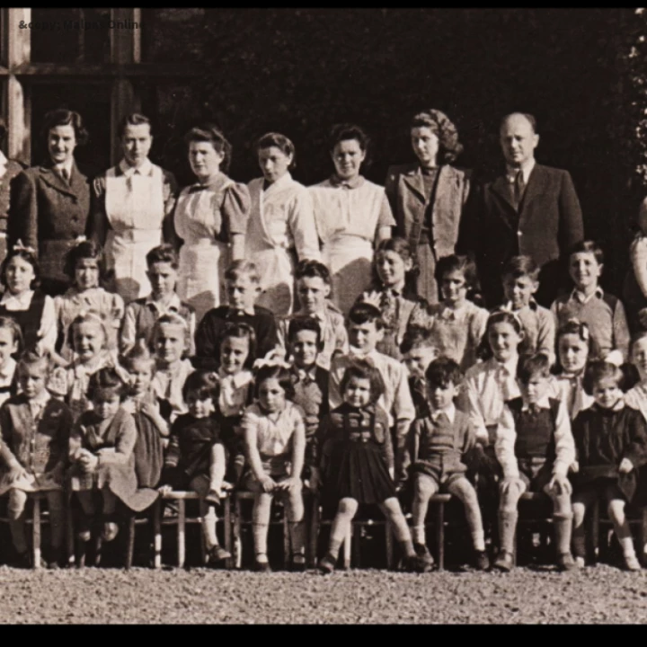 Czech Children at Maesfen Hall