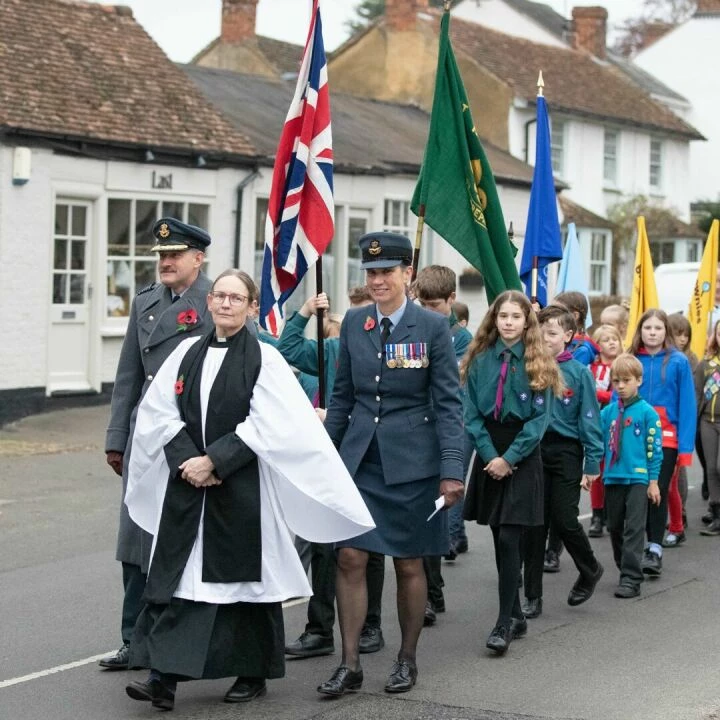 REMEMBRANCE 2024 / Haddenham honours the fallen