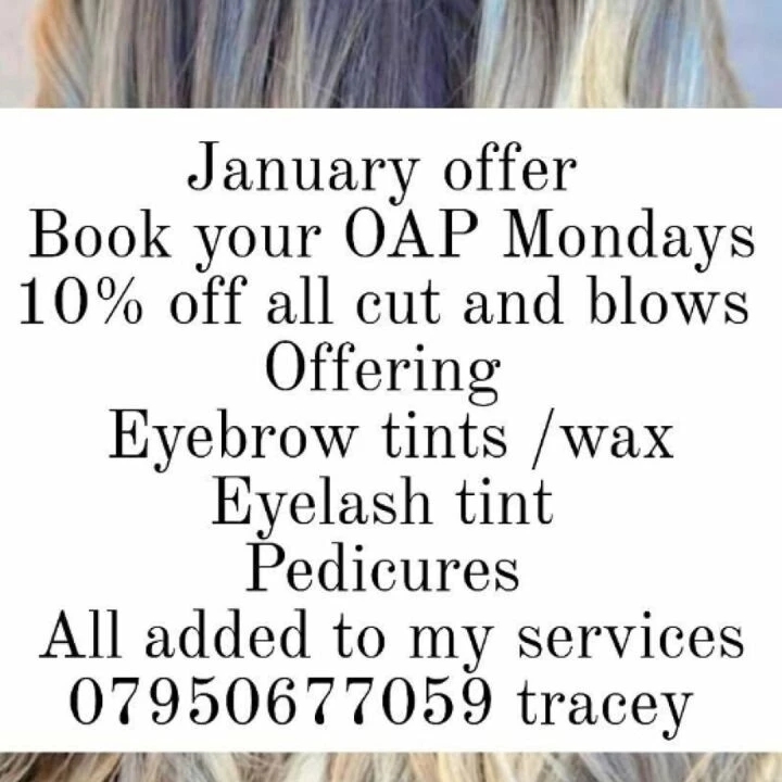 Hair Offers from Tracey