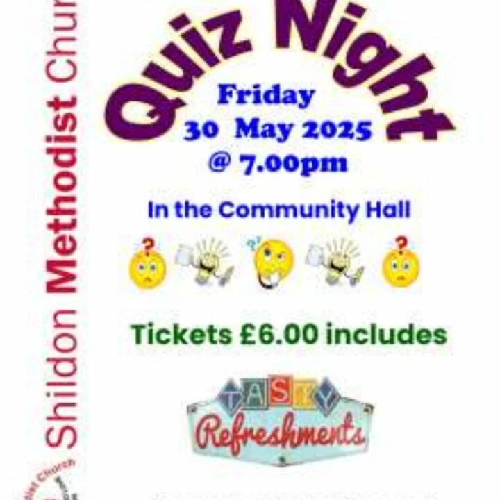 Shildon Methodist Church Quiz Night 30