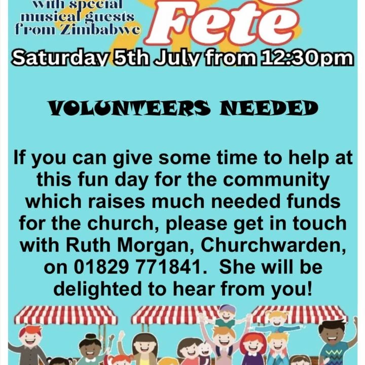 Village Fete volunteers