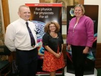 Antoinette Sandbach Mp With Prof Tom Welton  mperial College  And Clare