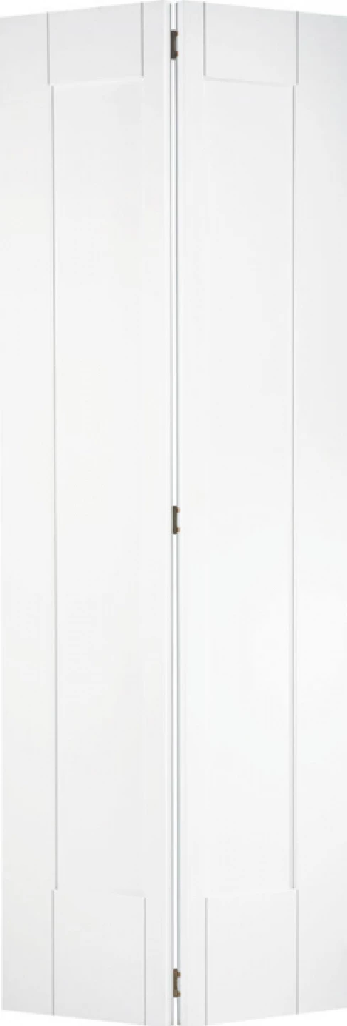 White Shaker 1P Bi Fold