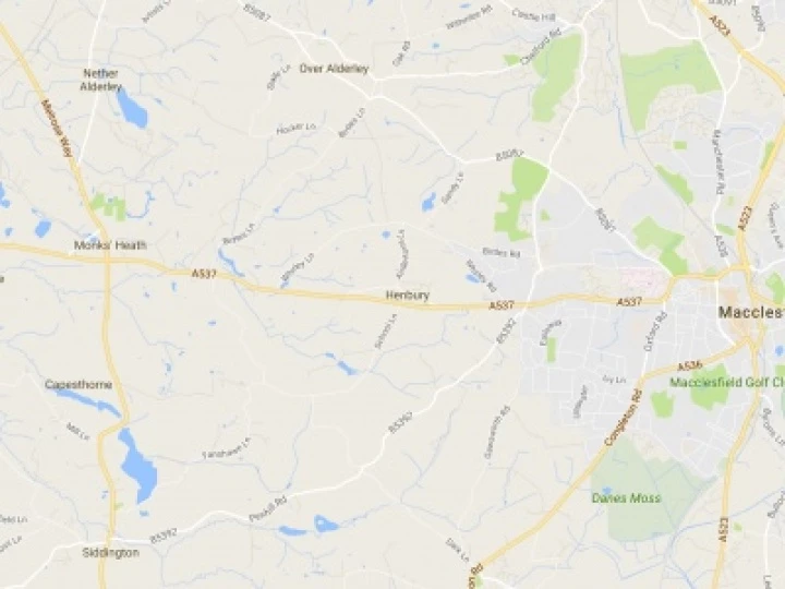 Henbury Map