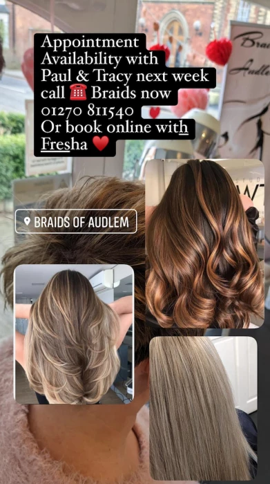 braids of audlem