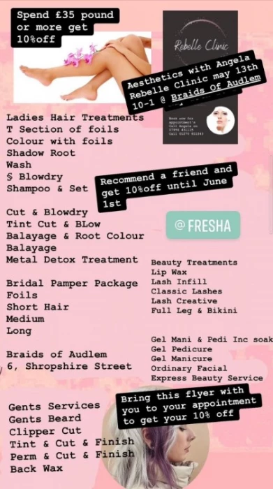 braids offers