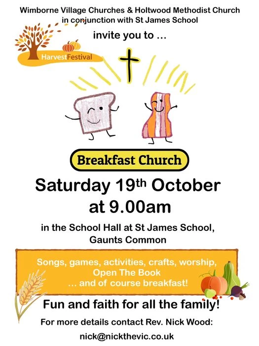 breakfast church poster  oct 19th 2024