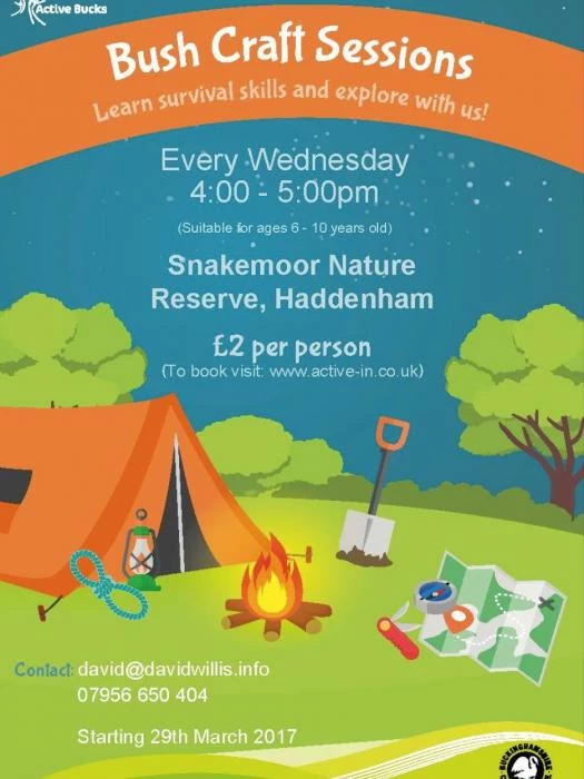 bush craft poster
