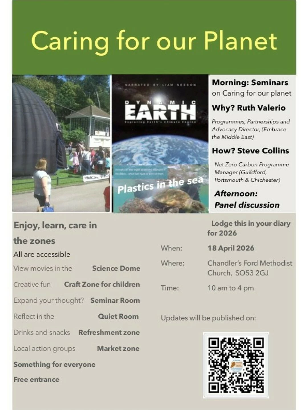 caring for our planet april 2026