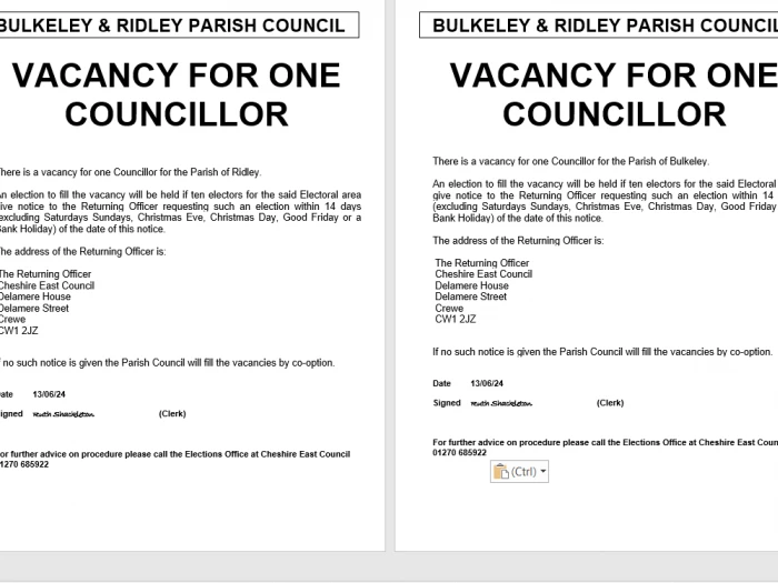 casual vacancy june 2024