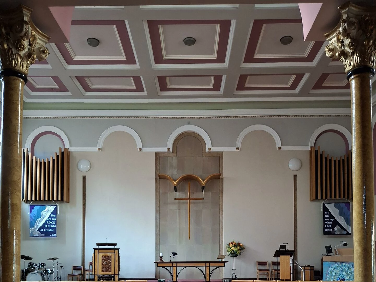 central pillars