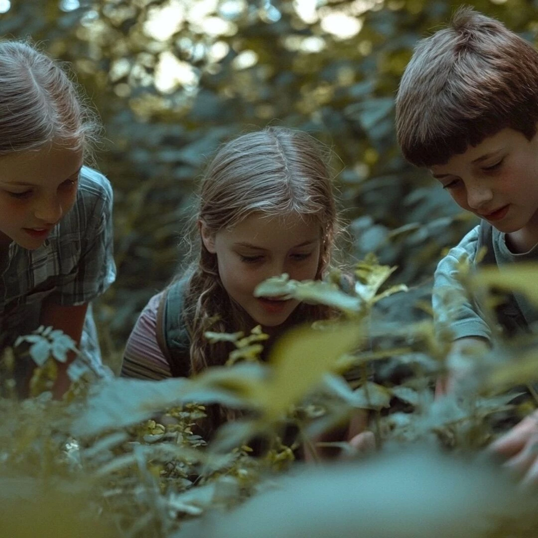 children learning