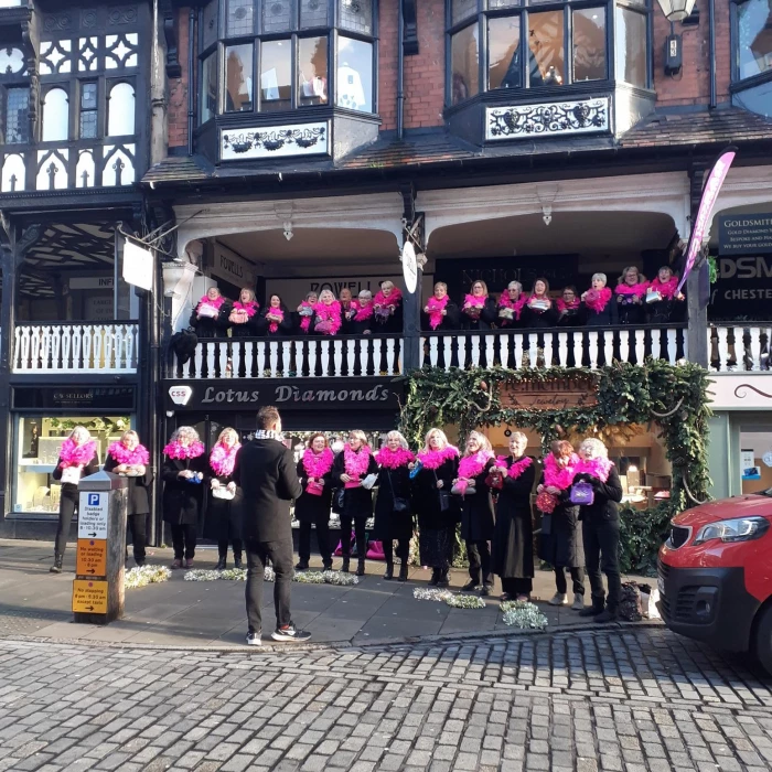 choirs on the rows