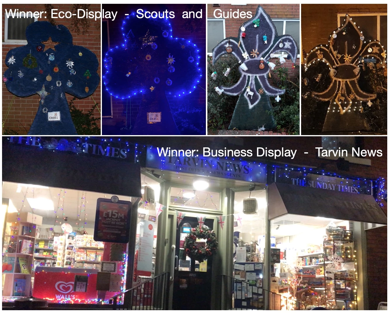 christmas lights tarvin news