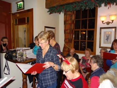 christmas singalong with the sing for fun group
