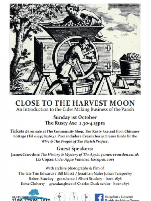 close to the harvest moon cider poster