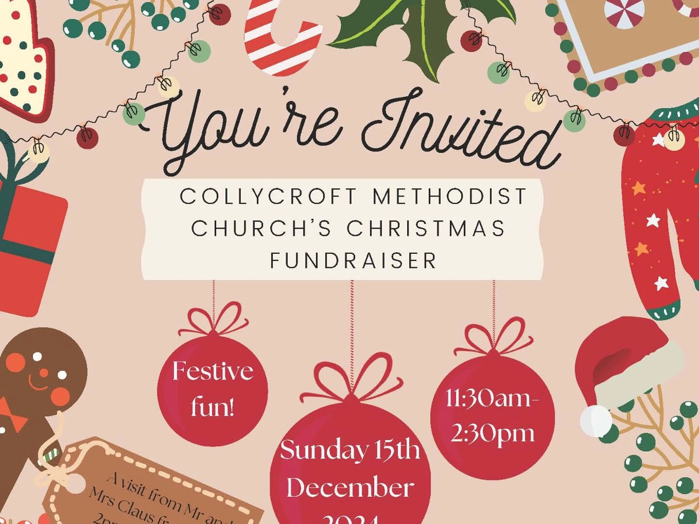 collycroft christmas fundraiser 24