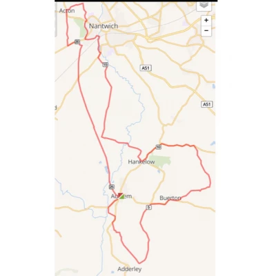 cox strider route