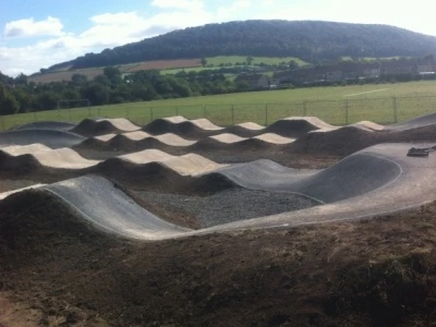 craven arms bmx pump track overview