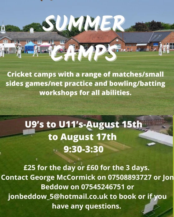 cricket summer camp