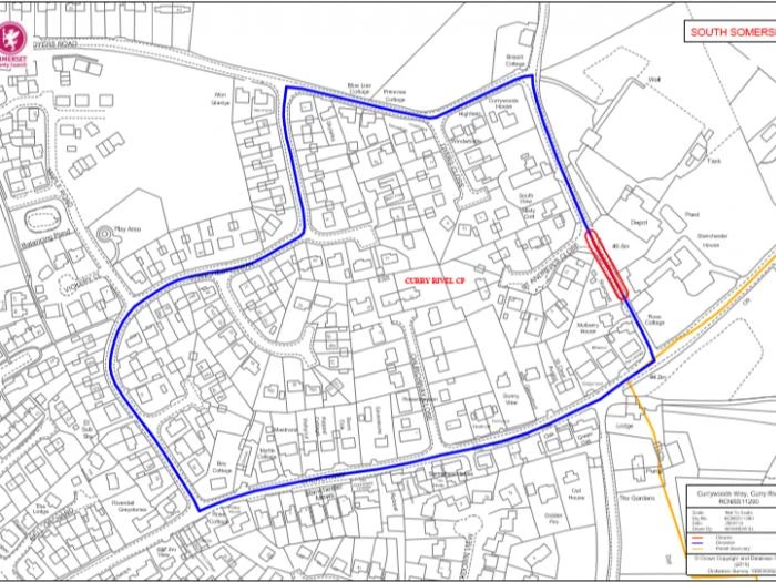 curry woods way road closure 10 june 2019