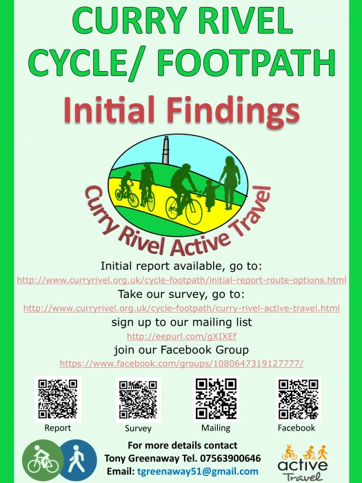 cycle path flyer
