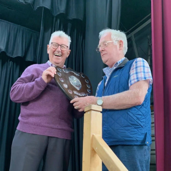 david riches receiving the awa