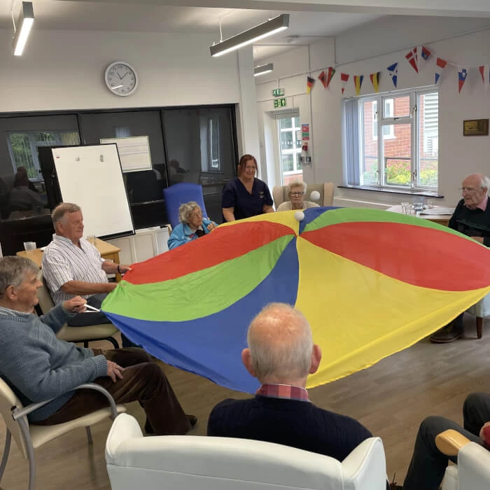 day care parachute game